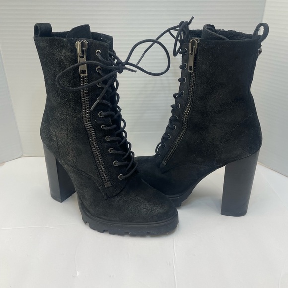 Steve Madden | Black | Chunky Heeled Boots | 8.5 - Picture 14 of 14